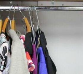 s want an organized closet try this today, closet, organizing, Double up hangers with soda can tabs