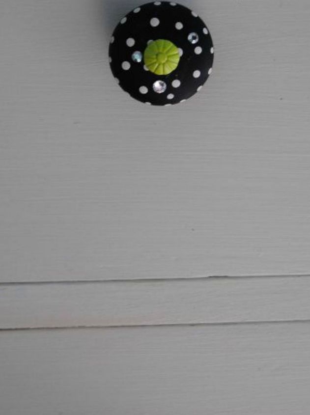 s upgrade your boring cabinets with these 11 knob ideas, kitchen cabinets, kitchen design, Paint them with a special design