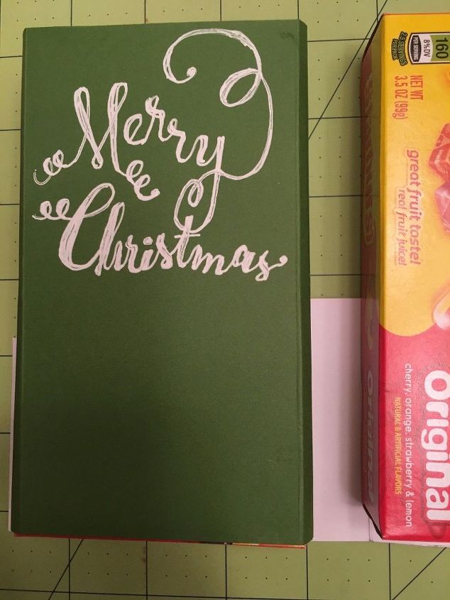 mangas de natal com porta carto presente para barras de chocolate e caixas de doces