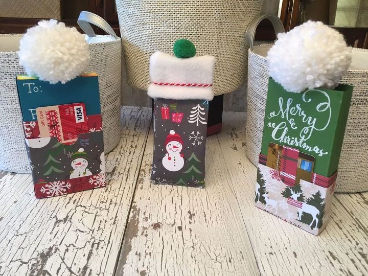 fleece hats and holiday sleeves for your candy bars