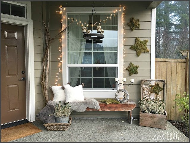nature inspired christmas home part 2, home decor