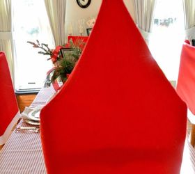 santa hat chair covers