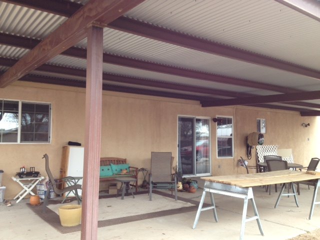 q como puedo acoger este patio