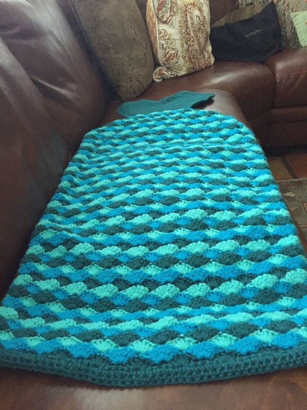 mermaid blanket for my granddaughter