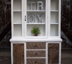 Chic Industrial Hutch Makeover Hometalk