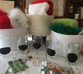 holiday fleece covers for treat jars