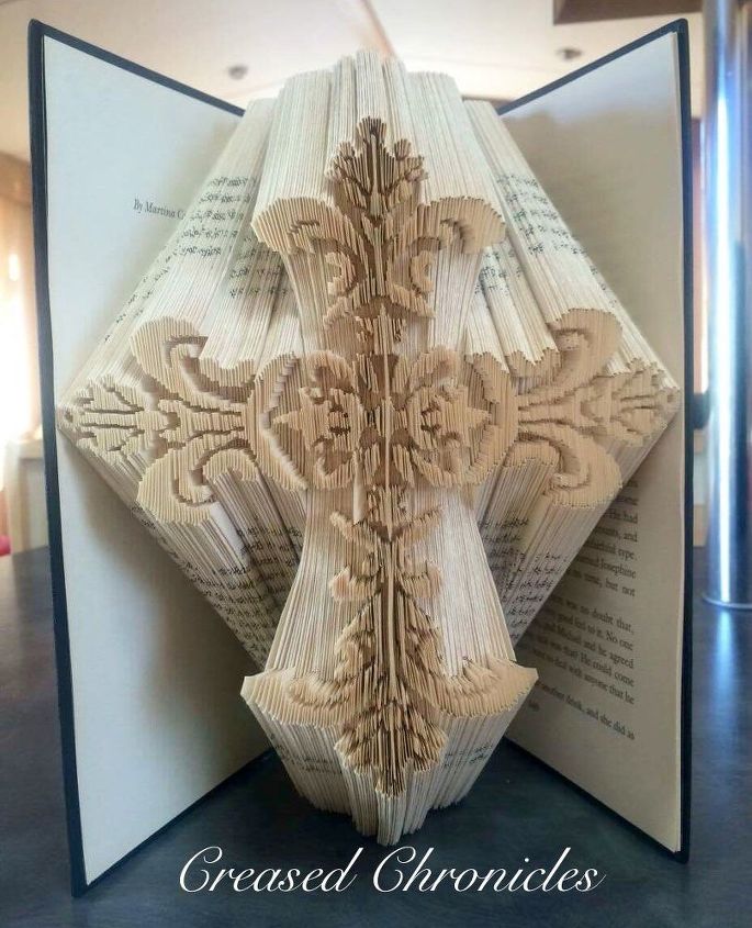 Book Folding Artistry: How to Make Book Art By Cutting & Folding | Hometalk