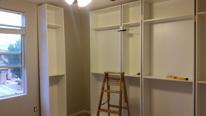 diy library wall billy built in bookcases