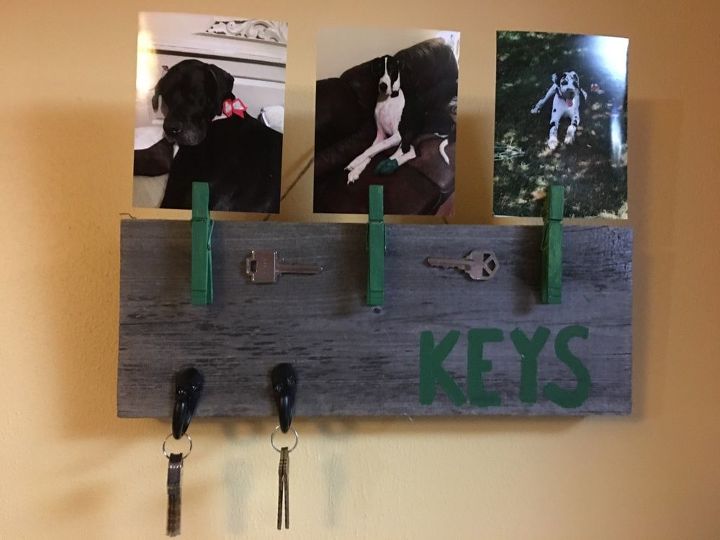 porta chaves com foto
