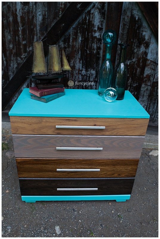 Stained Ombre Dresser Set Hometalk