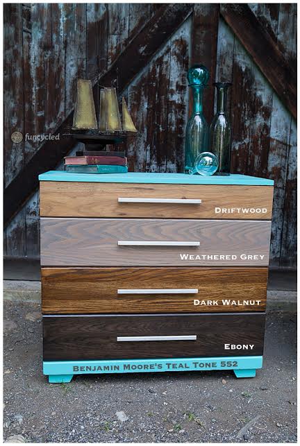 Stained Ombre Dresser Set Hometalk Stained Ombre Dresser Set Hometalk