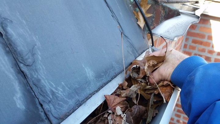 diy tip top gutter cleaning 101, Ready Time to get those leaves out