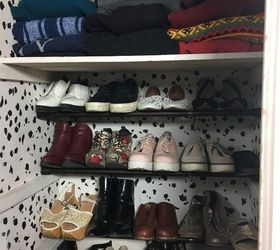 Rod shoe rack sale