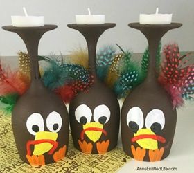 s grab a wine glass for these 14 gorgeous ideas, These cute candleholders for turkey day