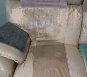 what to do about a crumbling leather couch