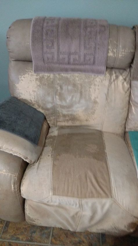 what to do about a crumbling leather couch