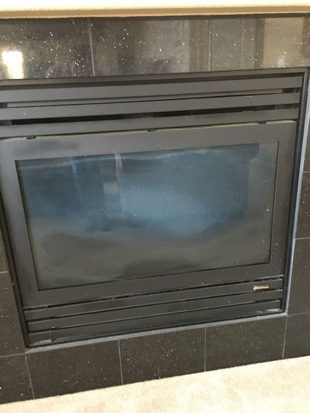 cleaning glass on gas fireplace, cleaning tips, fireplaces mantels