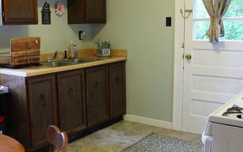 $150 Kitchen Renew With Fresh Paint & Flooring