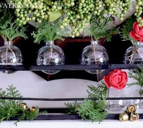 s 14 awesome ways to reuse your christmas decorations after christmas, christmas decorations, Use your ornaments to display greenery