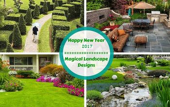 Fresh Ideas + New Year Magic = Magnificent Landscape Design
