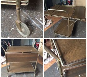 a filthy cart gets a makeover trash to treasure