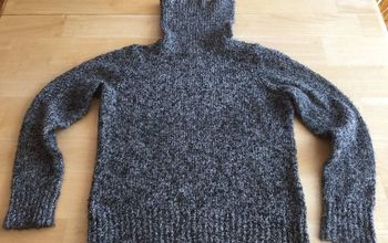 "¡5 artículos para tu casa de invierno a partir de un jersey de una tienda de segunda mano!" (Parte 1)