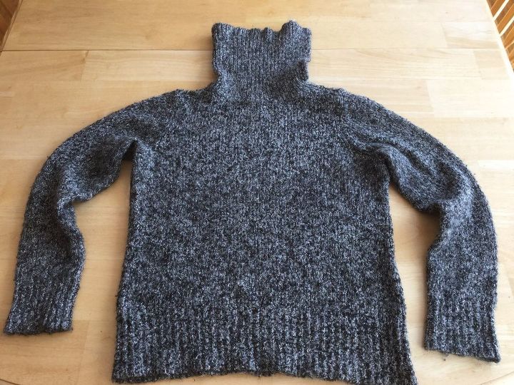 5 items for your winter home from one thrift store sweater part 4