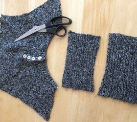 5 items for your winter home from one thrift store sweater part 5