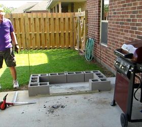 building a barbecue