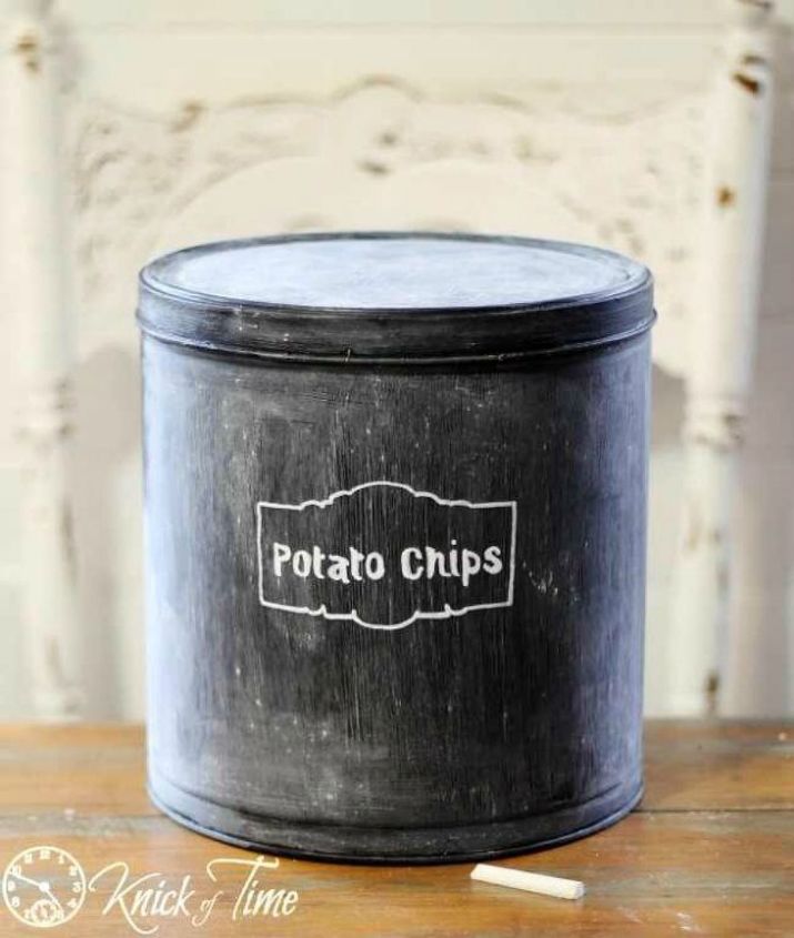 s don t throw away those popcorn tins before you see these 13 ideas, Use it to store your favorite snack