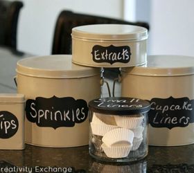 s don t throw away those popcorn tins before you see these 13 ideas, Turn them into pantry storage containers