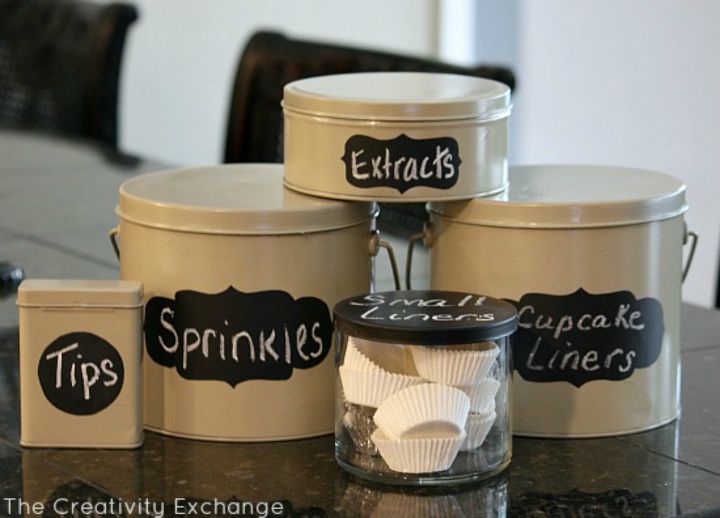 s don t throw away those popcorn tins before you see these 13 ideas, Turn them into pantry storage containers