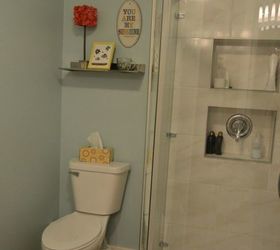 wasted space laundry room into a full bathroom, bathroom ideas, laundry rooms