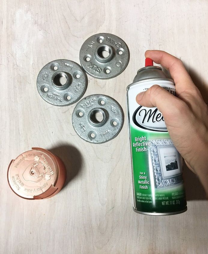 conceal a cluttered shelf