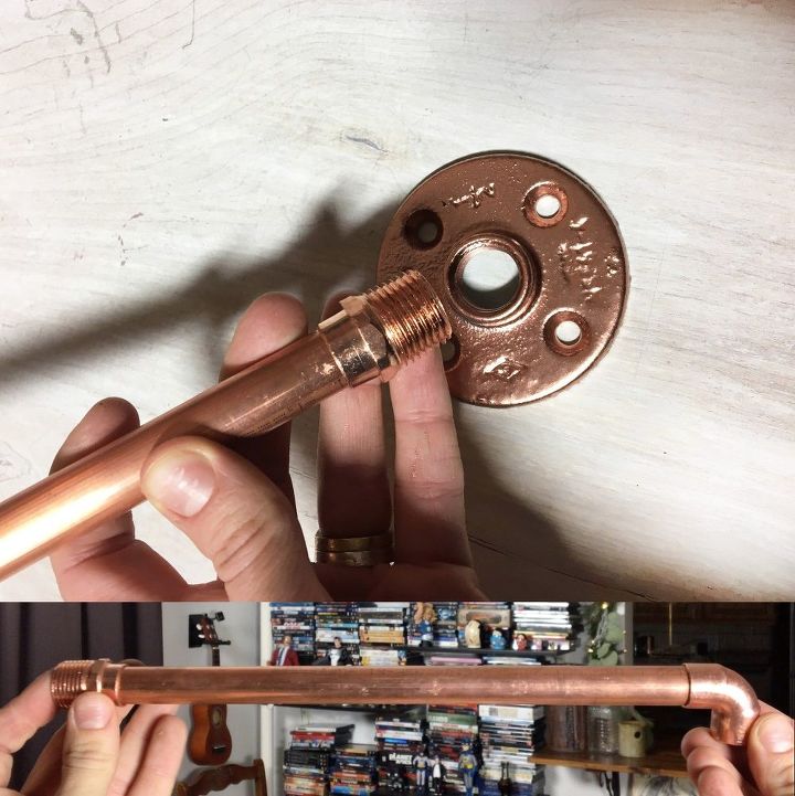 conceal a cluttered shelf