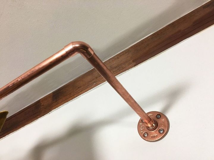 conceal a cluttered shelf