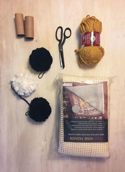 Make Your Own Pom Rug Hometalk Make Your Own Pom Rug Reupholster