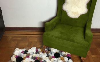 Make Your Own Pom Pom Rug