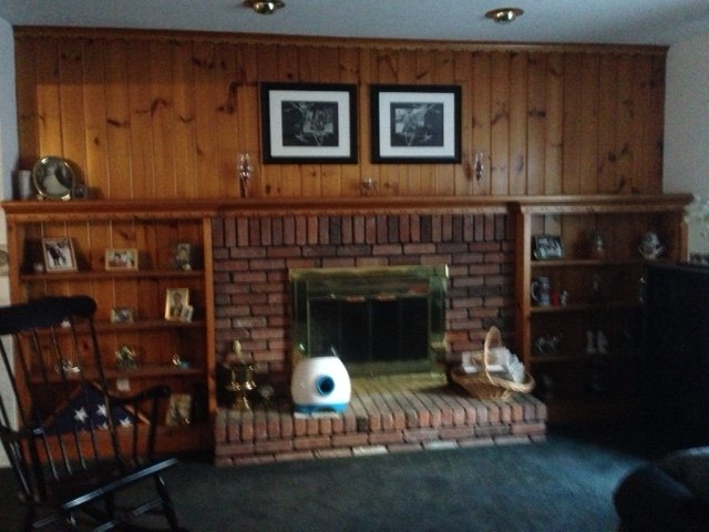 How An I Update This Knotty Pine Wall Without Painting It Hometalk
