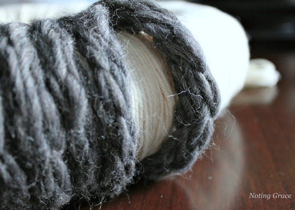 Easy Knit Winter Wreath Hometalk Easy Knit Winter Wreath Hometalk