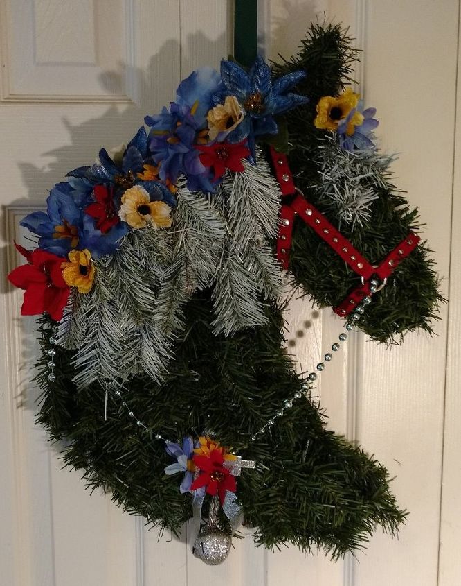 horse head wreath gallery, crafts, wreaths