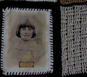 photo memory crocheted afghan
