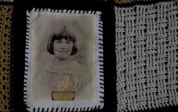 Photo Memory Crocheted Afghan