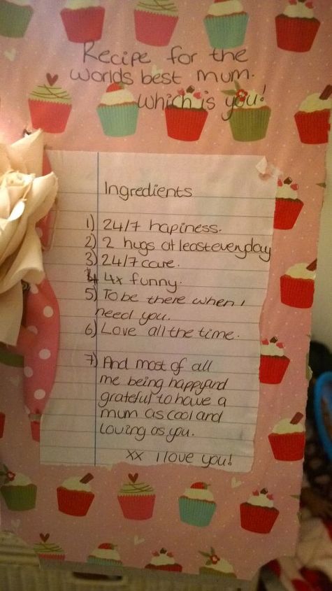 q lindo proyecto de receta de mi hija