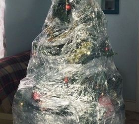 christmas plastic wrap