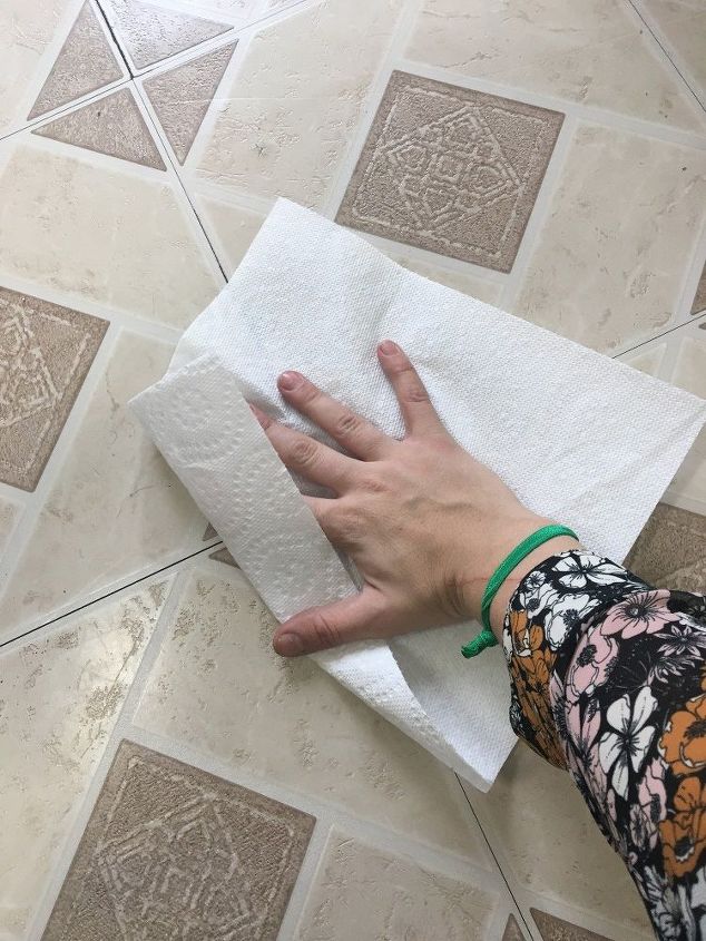 Apartment Friendly Faux Wood Floors With Contact Paper