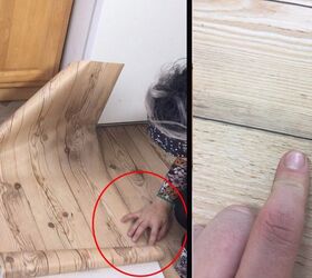 Apartment Friendly Faux Wood Floors With Contact Paper Hometalk