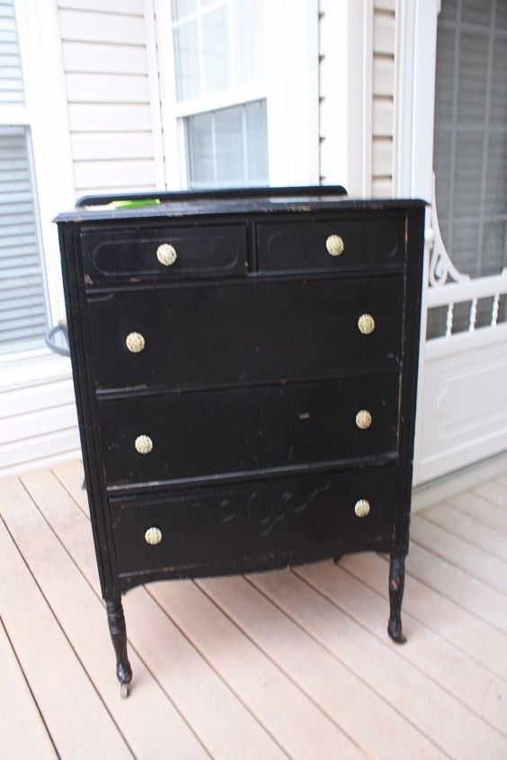 quickly remove old paint from furniture, painted furniture