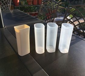 What to do with empty powder drink containers?
