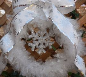 winters wreath, crafts, wreaths